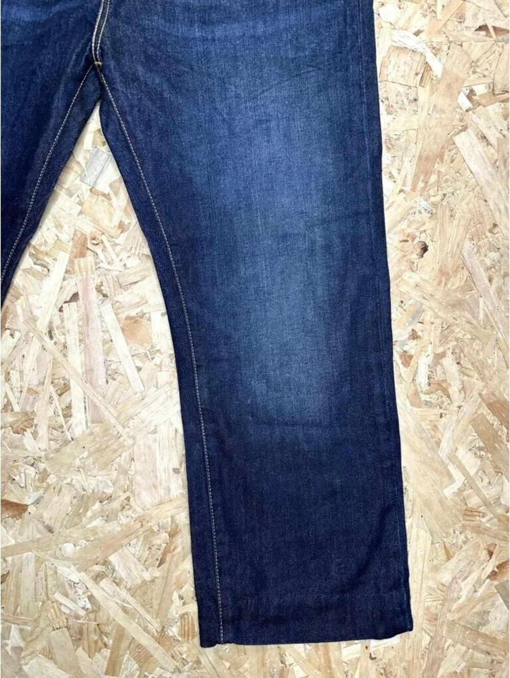 Levis 505 Regular Fit Jeans Mens 38x27 Blue Denim Straight Leg Pants